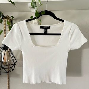 Square Neck Midi Top